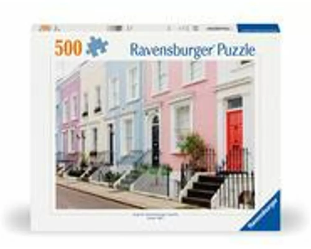 Erwachsenenpuzzle 500 Teile - Bunte Stadthäuser in London