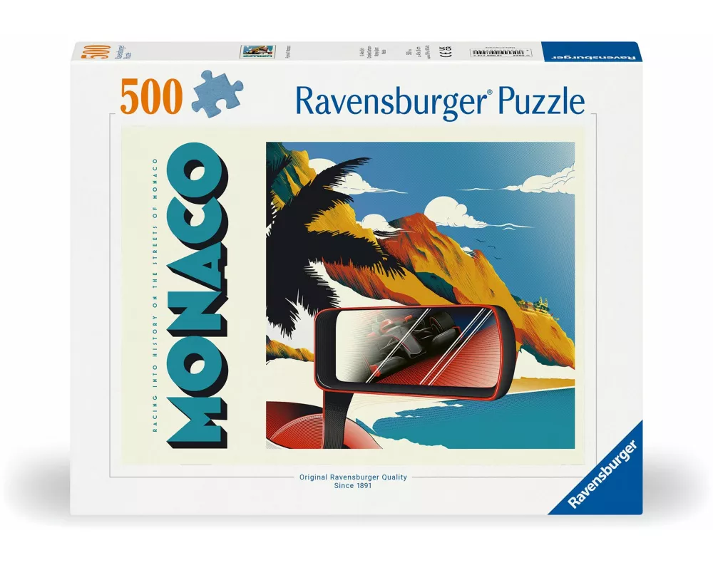 Erwachsenenpuzzle 500 Teile - Großer Preis von Monaco