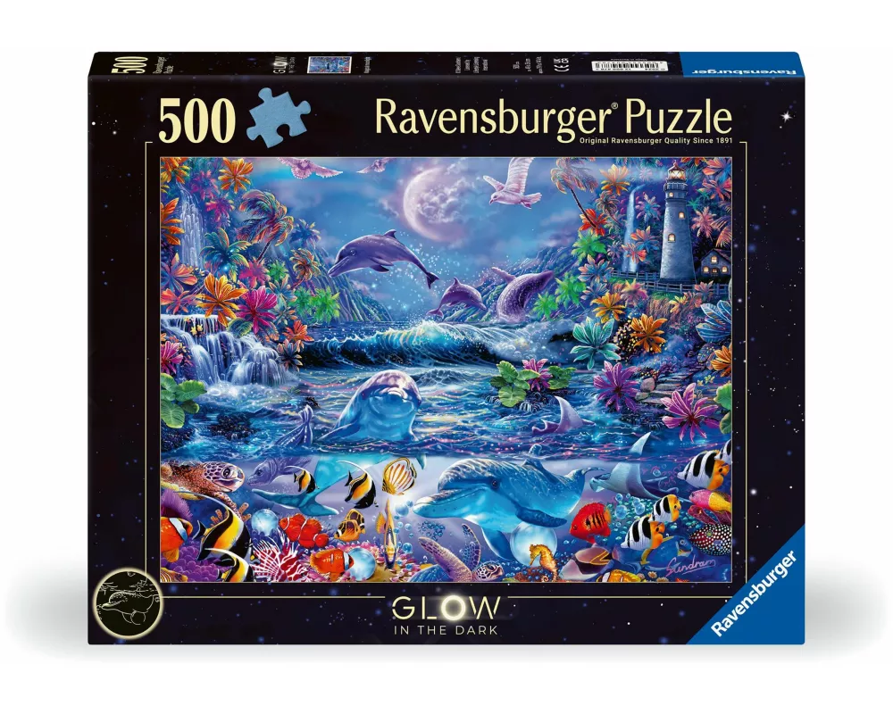 Erwachsenenpuzzle 500 Teile - Im Zauber des Mondlichts