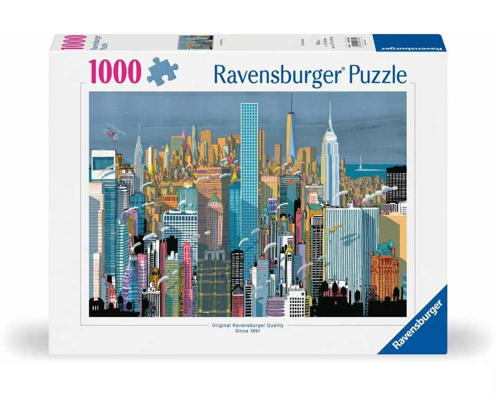 Erwachsenenpuzzle 1000 Teile - Ich bin New York