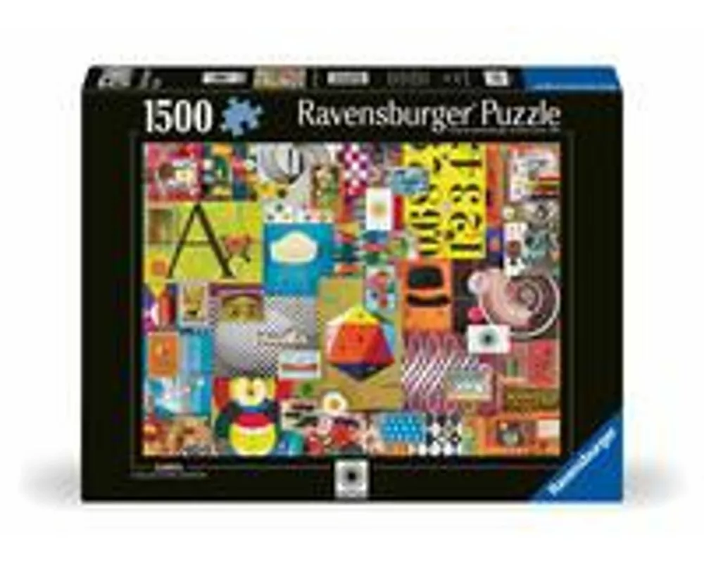 Erwachsenenpuzzle 1500 Teile - Eames House of Cards