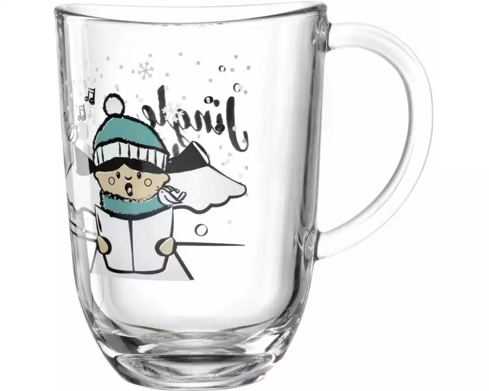 Leonardo Tasse Capanna Engel 380 ml, 1 Stück, Transparent