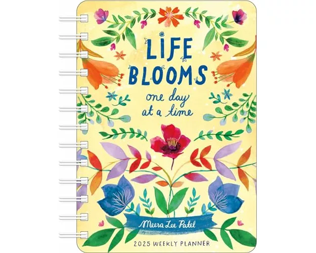 Meera Lee Patel 2025 Weekly Planner Calendar