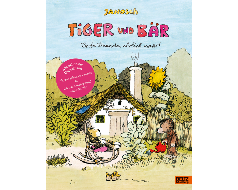 Tiger und Bär. Beste Freunde, ehrlich wahr!