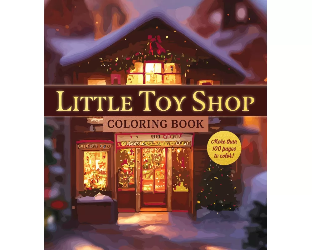 Little Toy Shop Coloring Book
