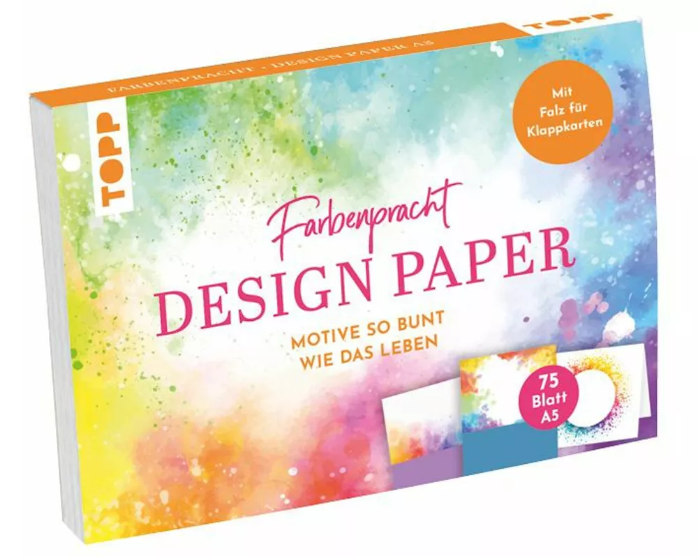 Design Paper Farbenpracht A5