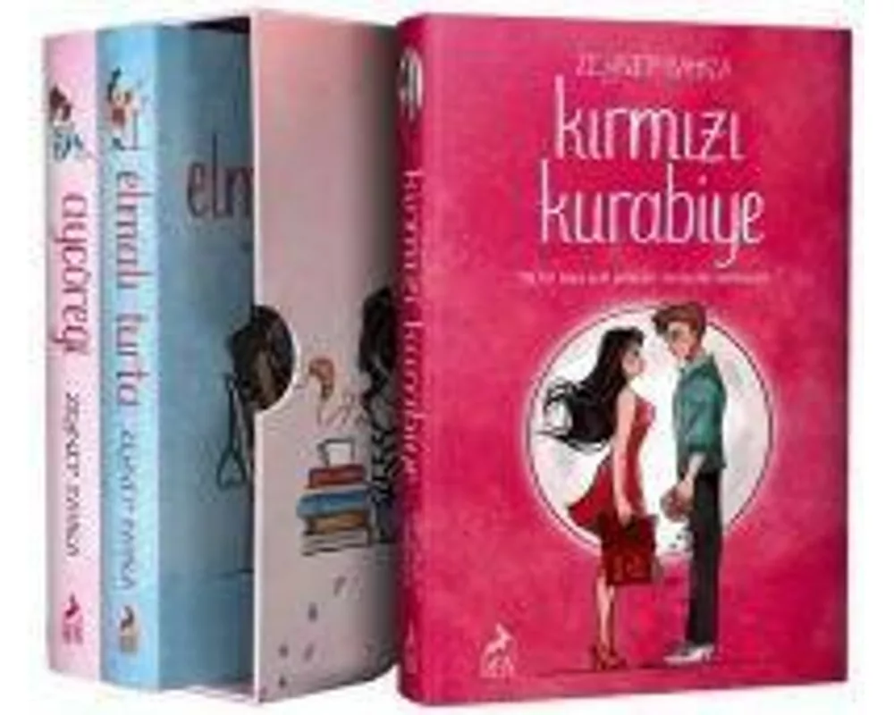 Aycöregi - Elmali Turta - Kirmizi Kurabiye 3 Kitap Takim