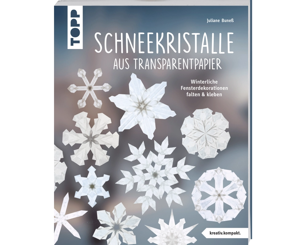 Schneekristalle aus Transparentpapier (kreativ.kompakt.)