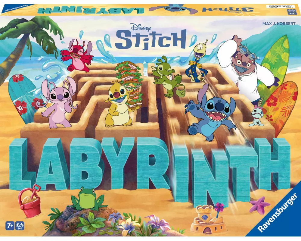 Stitch Labyrinth - Gesellschaftsspiel & Brettspiel ab 7 Jahre