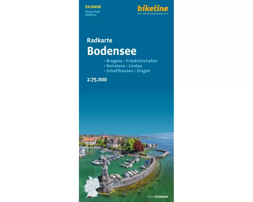 Radkarte Bodensee (RK-BW08)