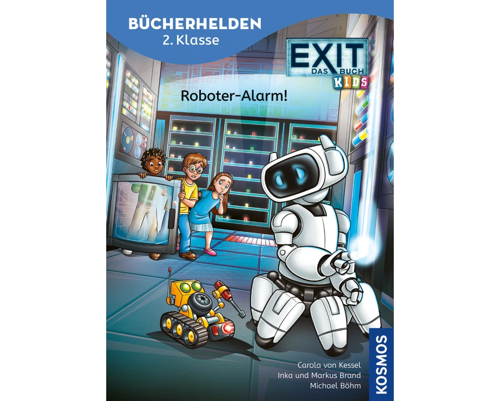 EXIT - Das Buch, Bücherhelden 2. Klasse, Roboter-Alarm!