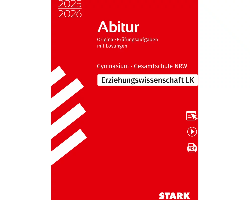 STARK Erziehungswissenschaft LK - Abitur 2025/2026 NRW - Prüfungsvorbereitung
