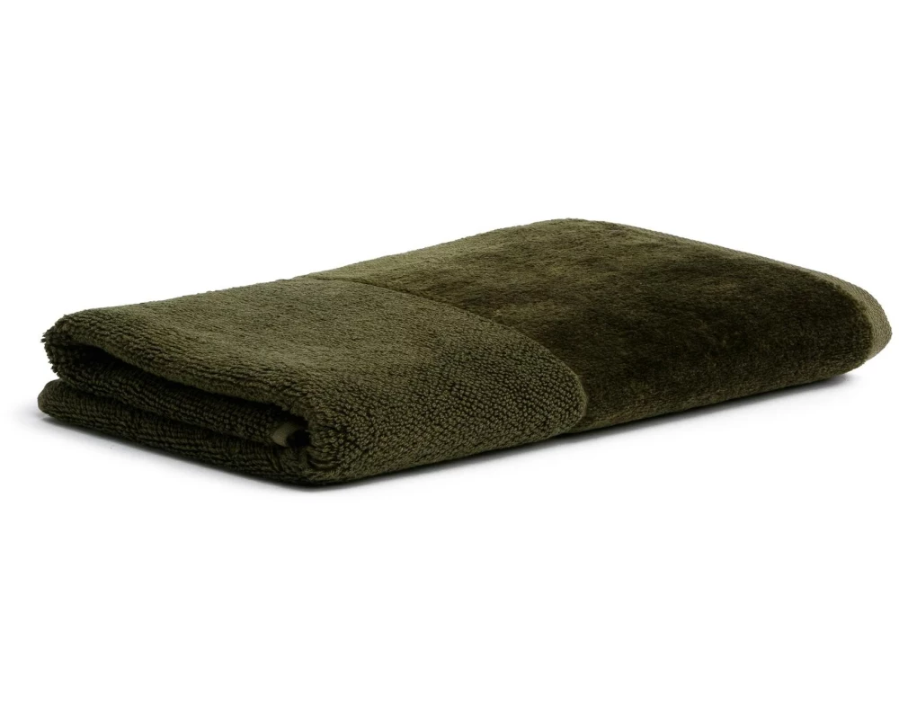 Möve Duschtuch Bamboo Luxe Uni 80 x 150 cm, Olive Green
