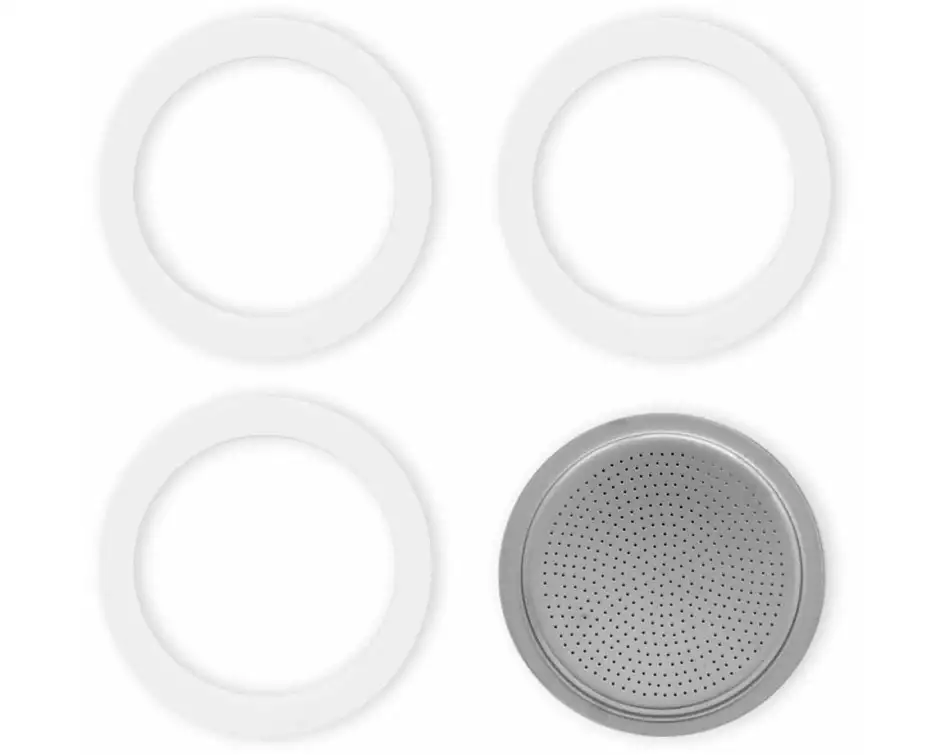 Bialetti Dichtung & Filterplatte zu Bialetti Moka, 9 Tassen