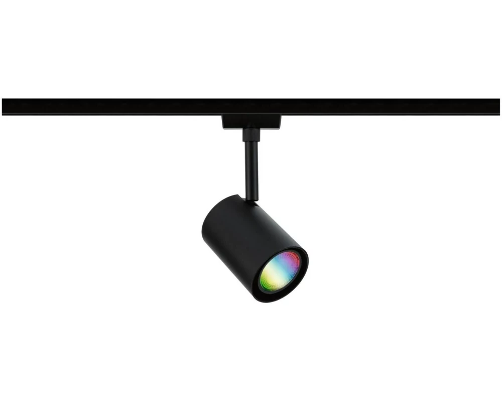 Paulmann URail LED Schienenspot Luxe GU10, RGBW+, Schwarz