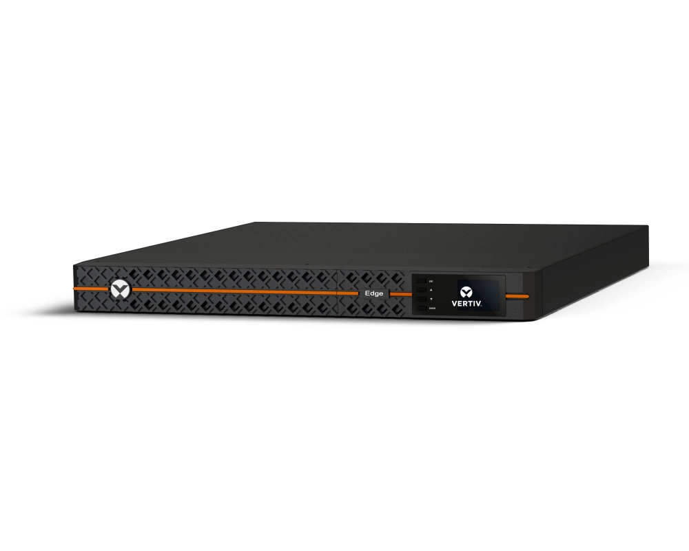 Vertiv Liebert EDGE-1000IRM1U Unterbrechungsfreie Stromversorgung (USV) Line-Interaktiv 1 kVA 900 W 3 AC-Ausgänge