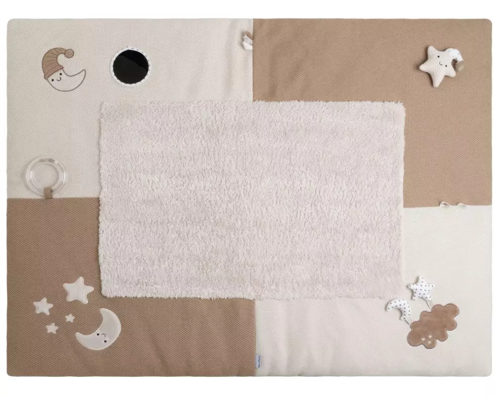 baby's only Laufgittermatte Heaven Clay/Warm Linen - 75 x 95 cm