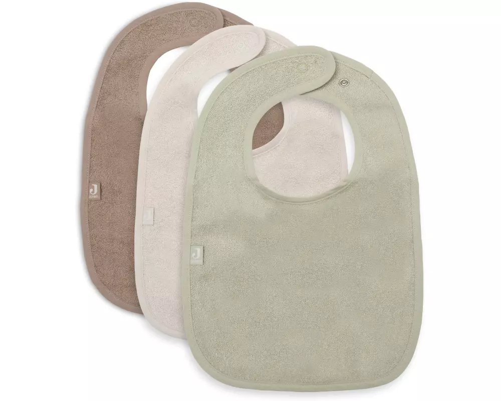 Jollein Lätzchen Frottee – 3 Stück 37 x 24 cm