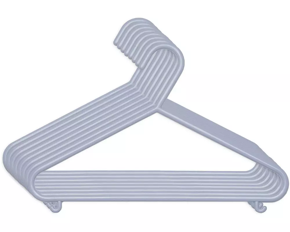 bieco Kleiderbügel 8er Set Violett