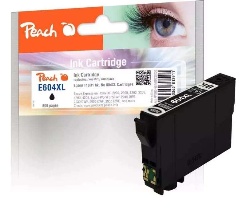 Peach Tinte Epson No 604XLBK Black