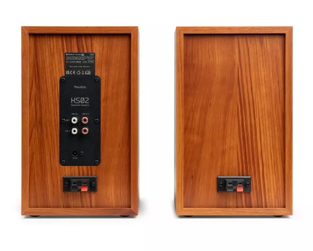 Audizio Regallautsprecher KS02 80W, BT, holzfarben Braun