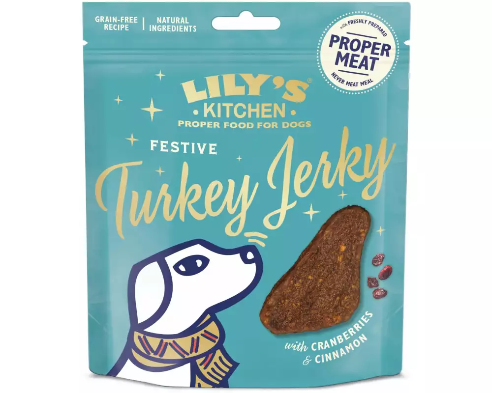 Lily's Kitchen Leckerli Weihnachtliche Festtagskaustreifen 70 g