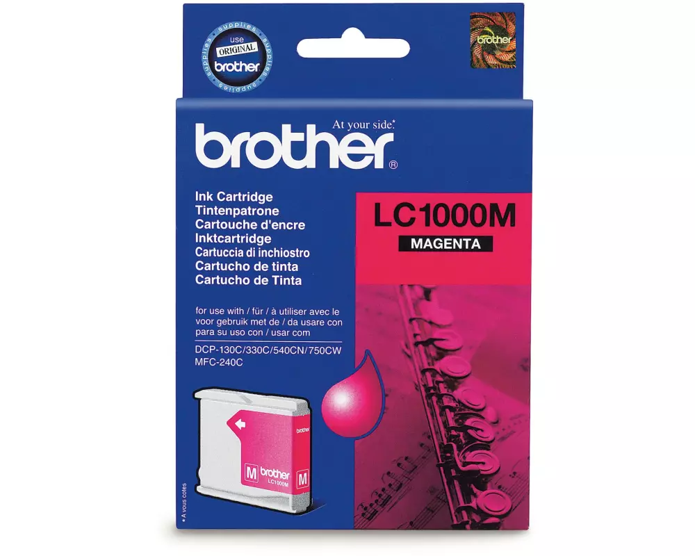Brother Tinte LC-1000M Magenta