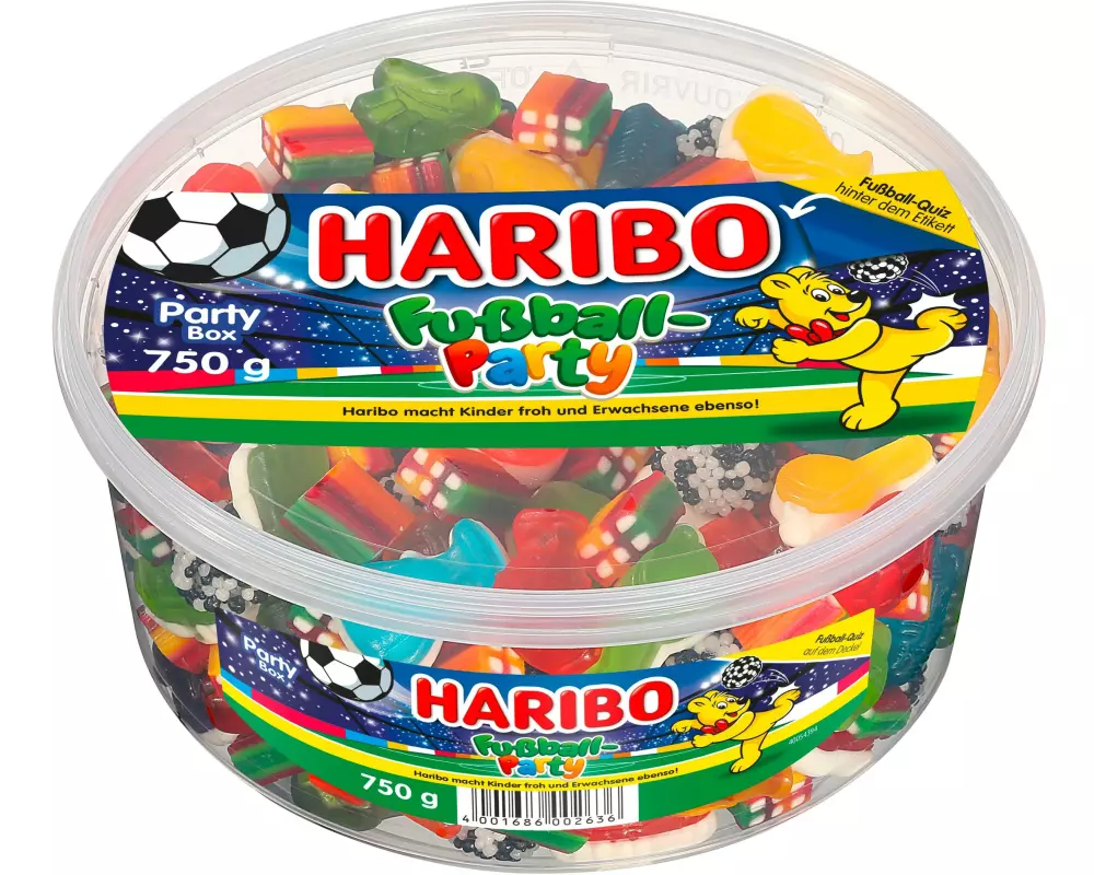 Haribo Gummibonbons Fussball Party 750 g
