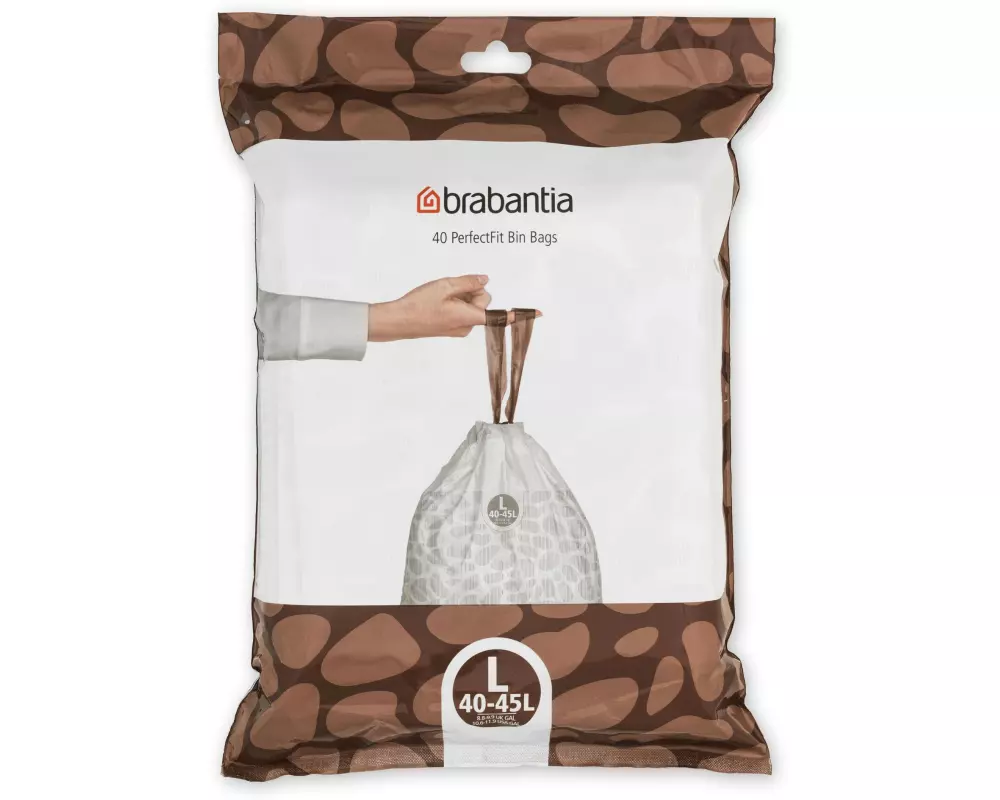 Brabantia Kehrichtsack PerfectFit L 40-45 l, 40 Stück