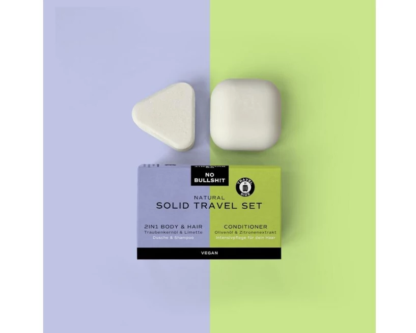 NO BULLSH!T Solid Travel Set Solid Travel Set