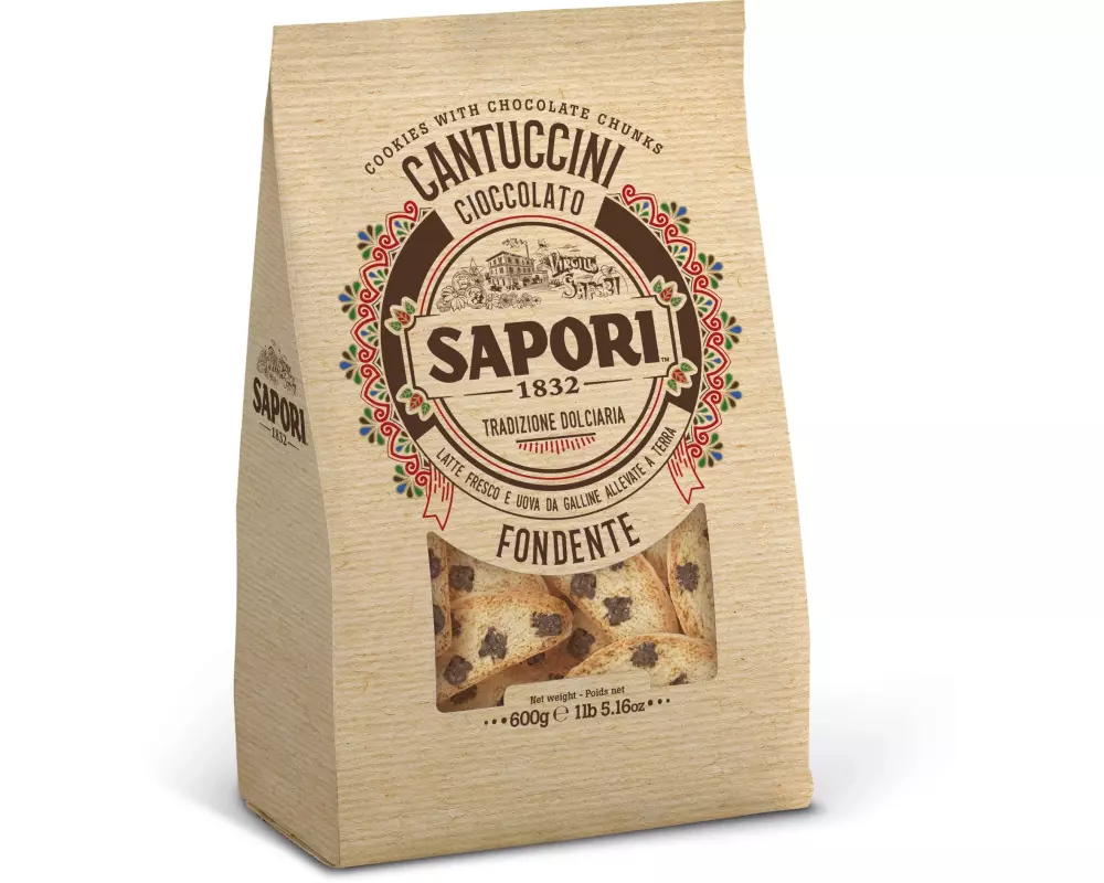 Sapori Guetzli Cantuccini Schokoladenstückchen 600 g