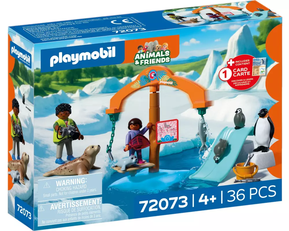 Playmobil City Life Zoo-Spielset Eis-Expedition 72073