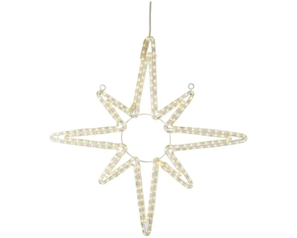 STT LED-Figur Swiss Star, 80 cm, Warm-White