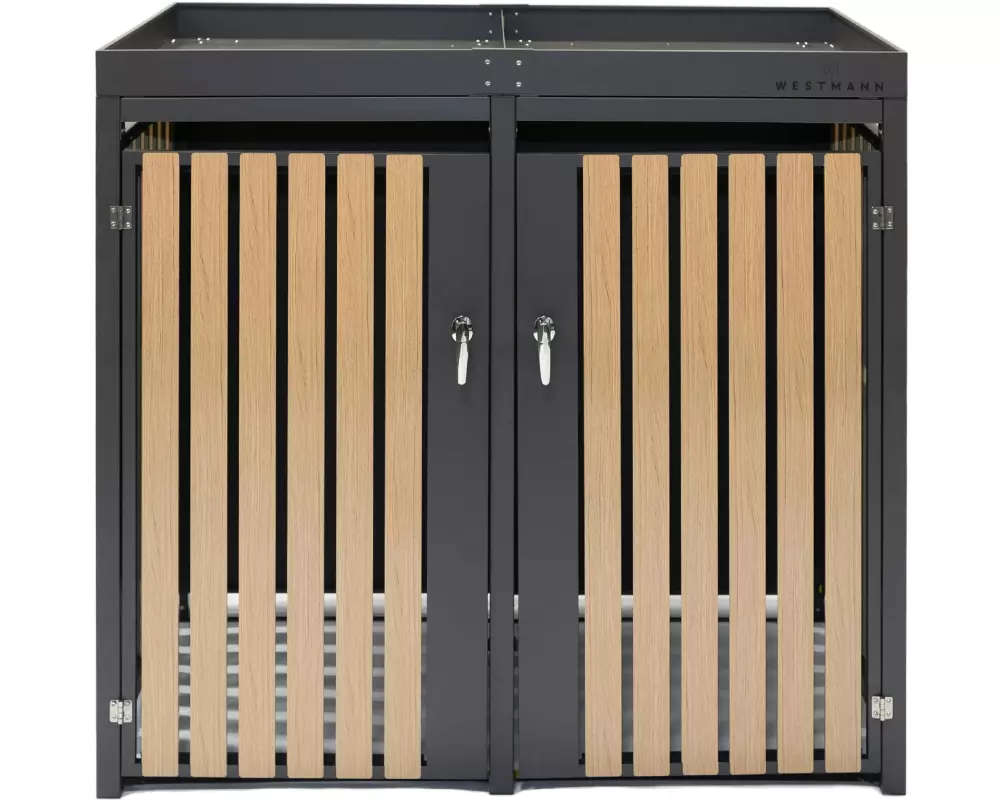 WESTMANN Gartenbox Braun/Anthrazit