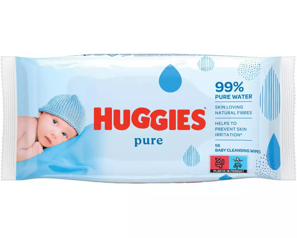 Huggies Feuchttücher Pure Einzelpackung