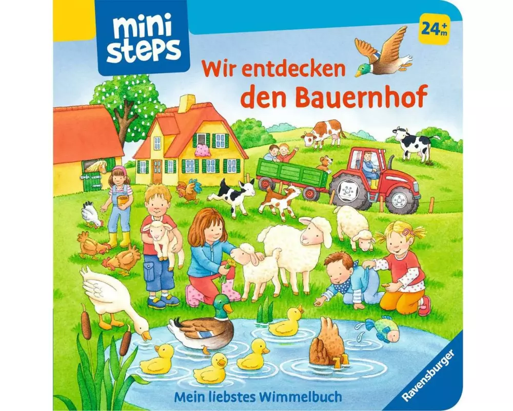 Ravensburger Bilderbuch ministeps: Wir entdecken den Bauernhof