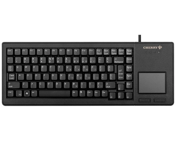 CHERRY XS Touchpad Tastatur Universal USB Italienisch Schwarz