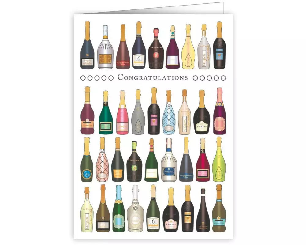 Cart Glückwunschkarte Congratulations 16.5 x 11.5 cm