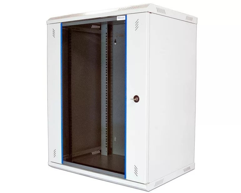Wirewin Wandschrank 600X600X15U Pro 2nd Gen 19" / 15HE / Hellgrau
