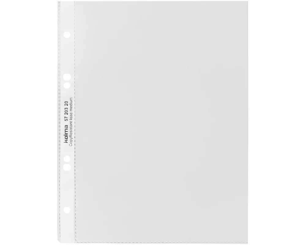 Kolma Zeigetasche A5 Transparent, 100 Stück