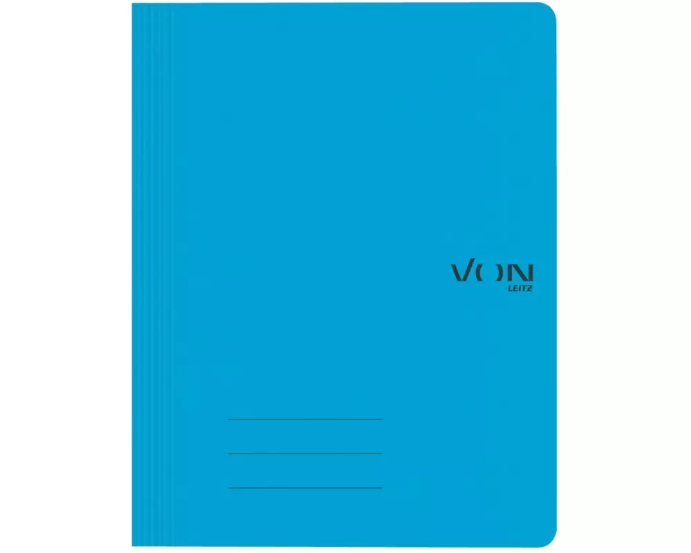 VON Schnellhefter mit Heftmechanik, A4, Blau