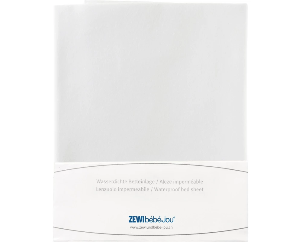 ZEWI bébé-jou Matratzenschutz Medilind Betteinlage 70 x 50 cm, Weiss