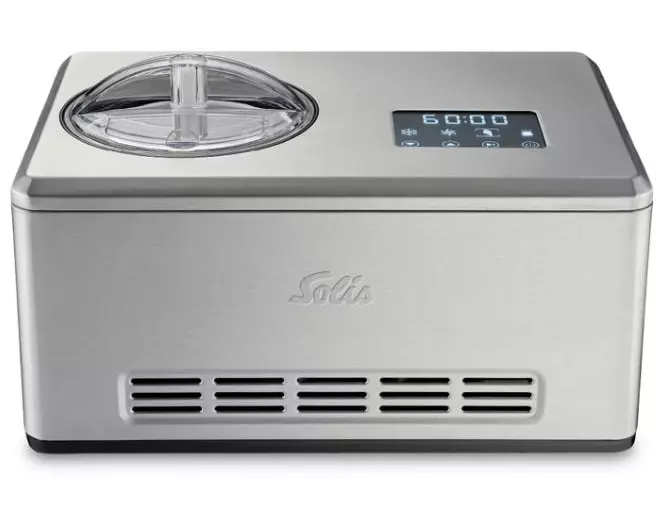 Solis Glacemaschine Gelateria Pro Touch 2 l, Silber