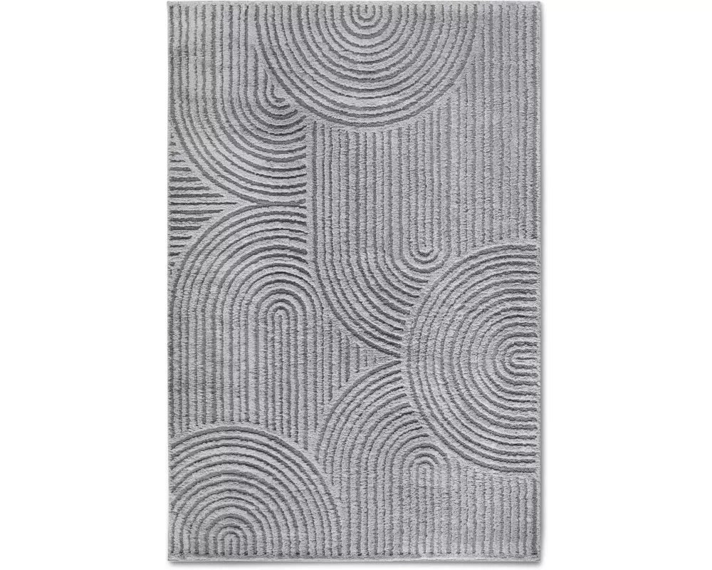 Elle Decoration Teppich Chappe 120 cm x 170 cm, Light Grey