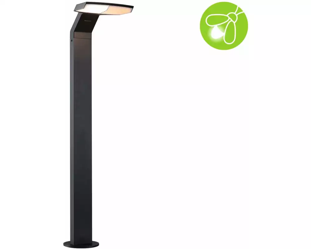 Paulmann Sockelleuchte LED Zenera, 10W, 2200K, Anthrazit