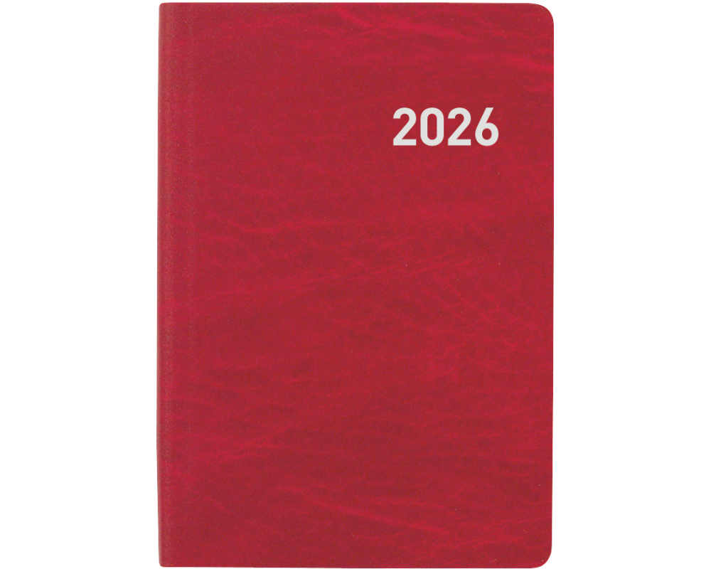 BIELLA TA Mittelformat 2026 822301450026U 1W/2S rot ML 7.6x11cm