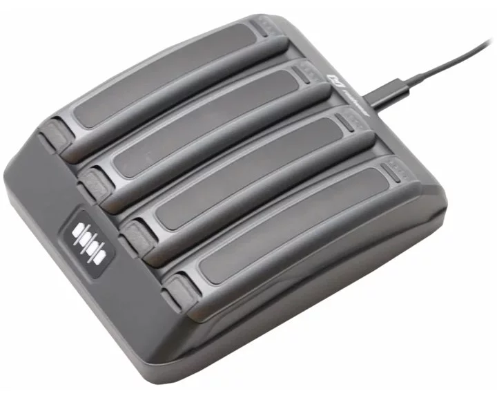 REALWEAR 4X Mehrfachladegerät Einzel-Batterie