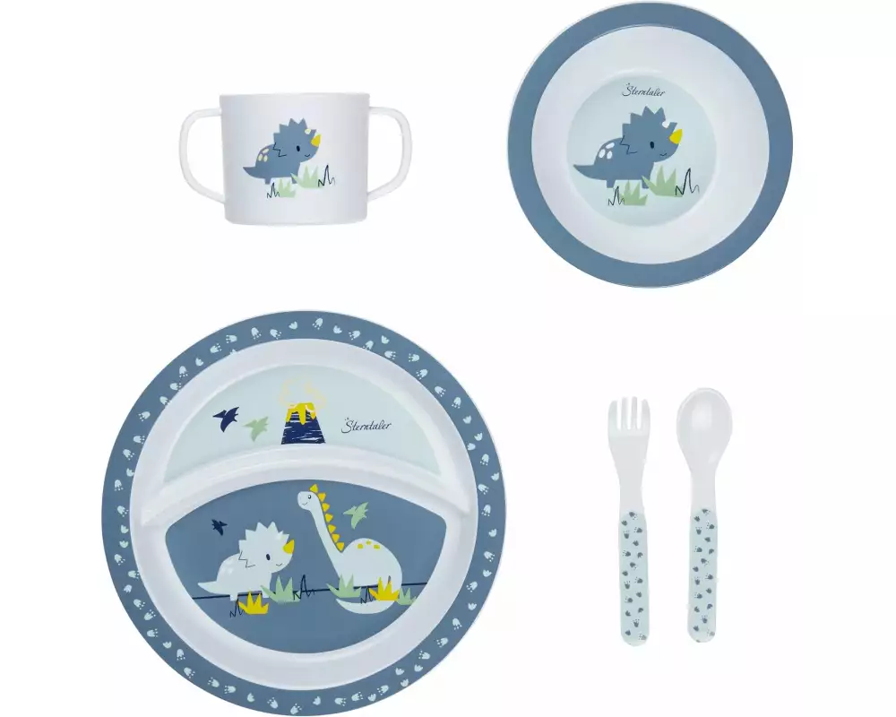 Sterntaler Kindergeschirrset Dino Rexi 5-teilig