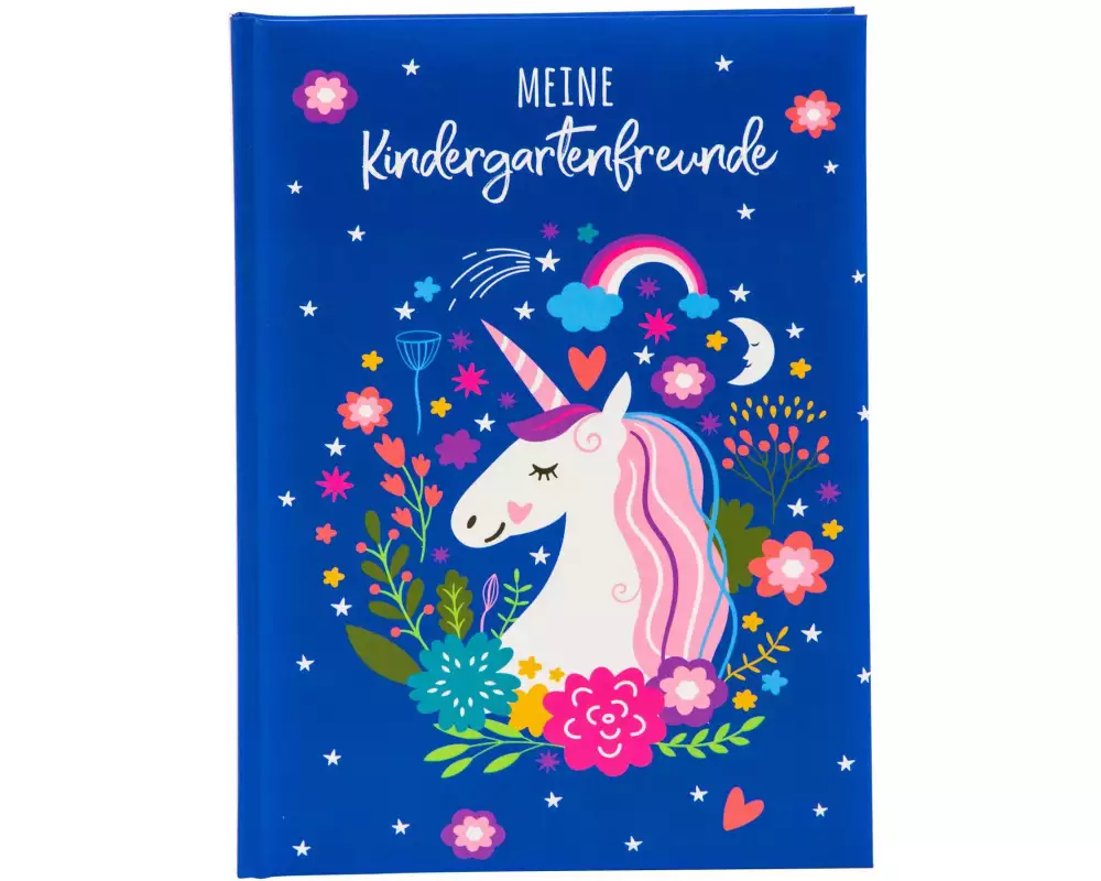 Goldbuch Kindergartenfreundebuch Einhornglück