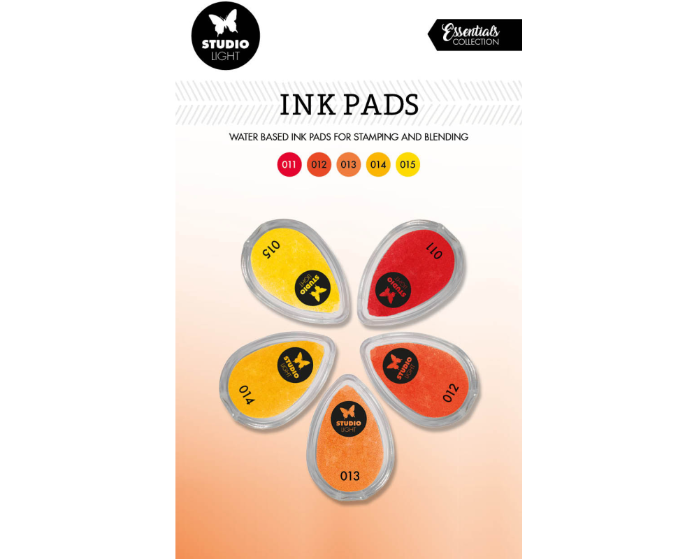 SIZZIX Stempelkissen 21.5x13x2.1cm INKP03 gelbtöne